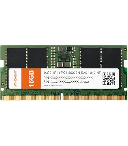 ADATA DDR5 5600 SO-DIMM Memory Module - 16GB High Bandwidth Laptop